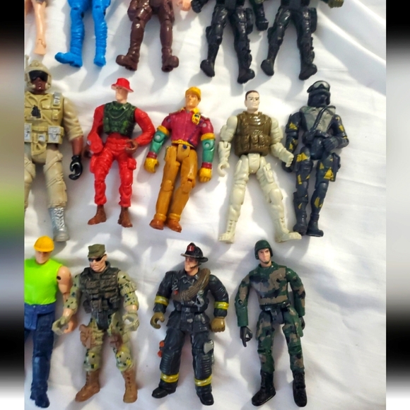 : 15 military scuba work force action military army forces figures 4" tall - Picture 3 of 6